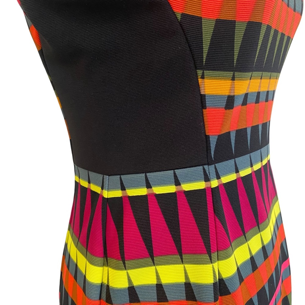 Signature London Style Print Sheath Dress 4 - Picture 8 of 16